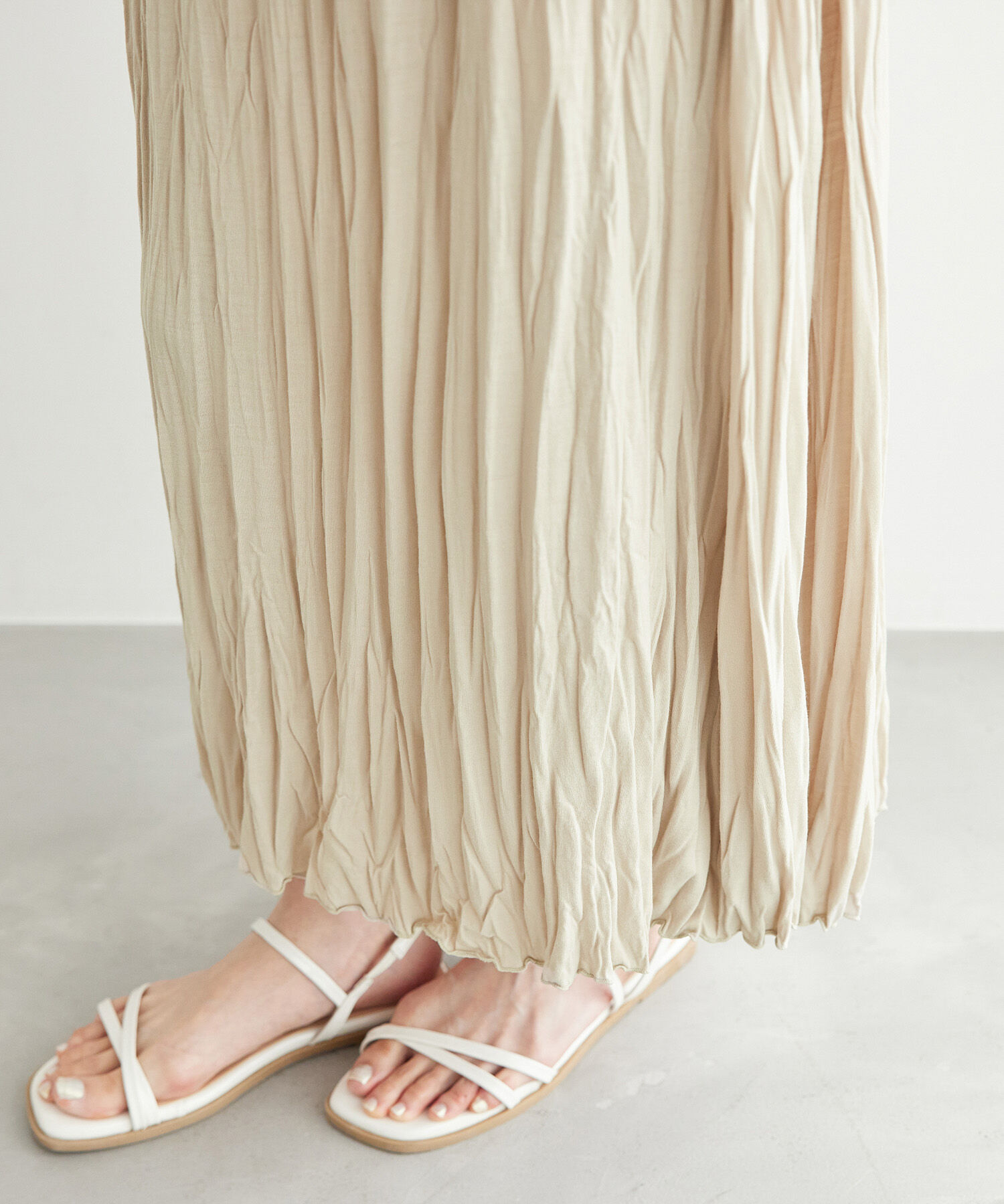 Rope&rsquo;Picnic「カットプリーツワンピース」|ワンピース|