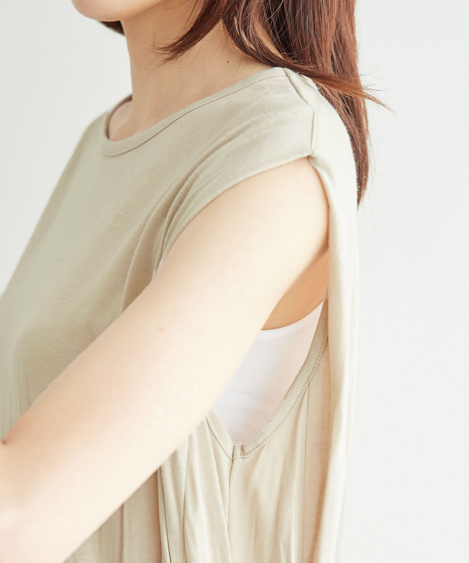 Rope&rsquo;Picnic「カットプリーツワンピース」|ワンピース|