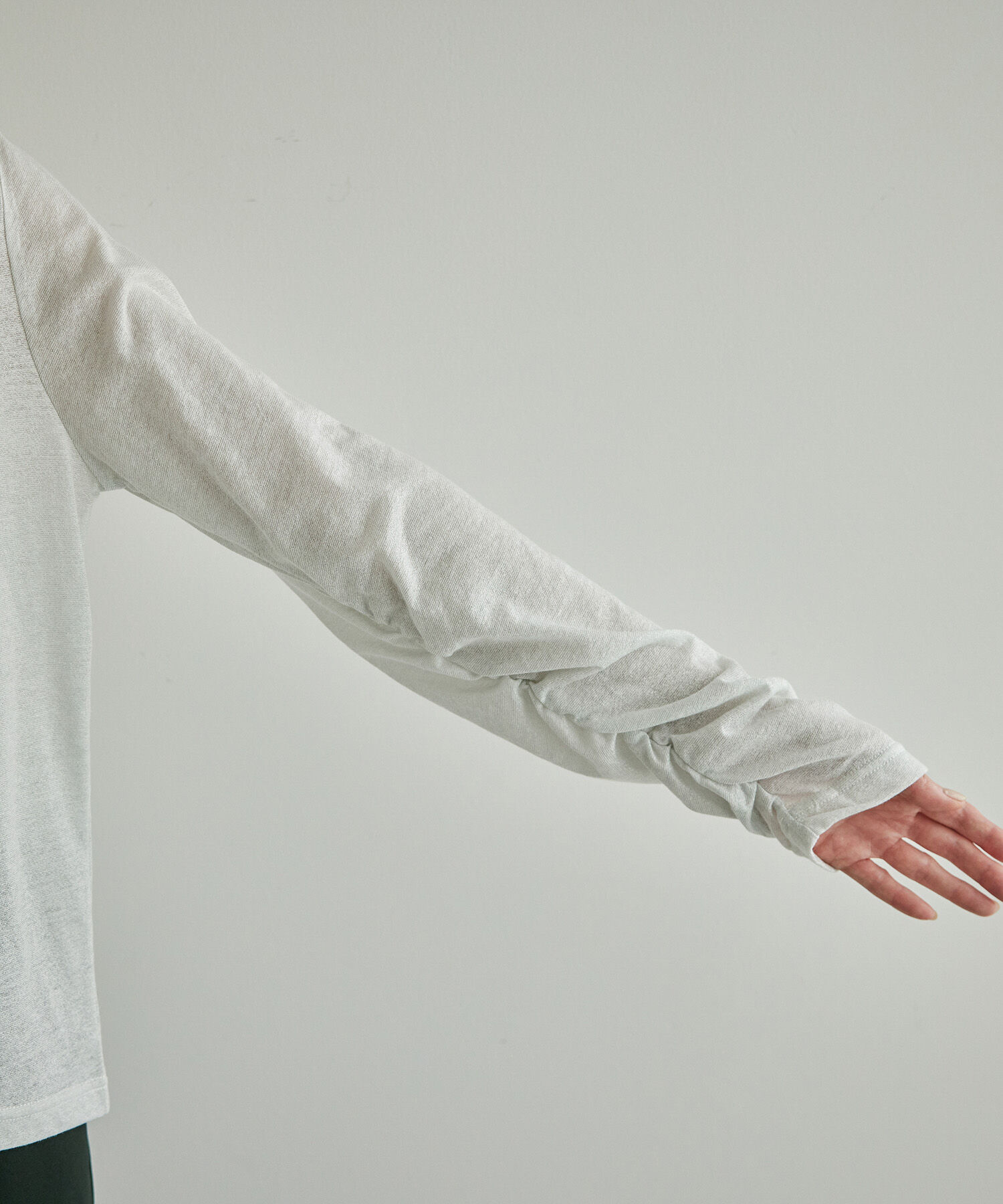 Rope&rsquo;Picnic「シアーラメインナーカットソー」|Tシャツ・カットソー|