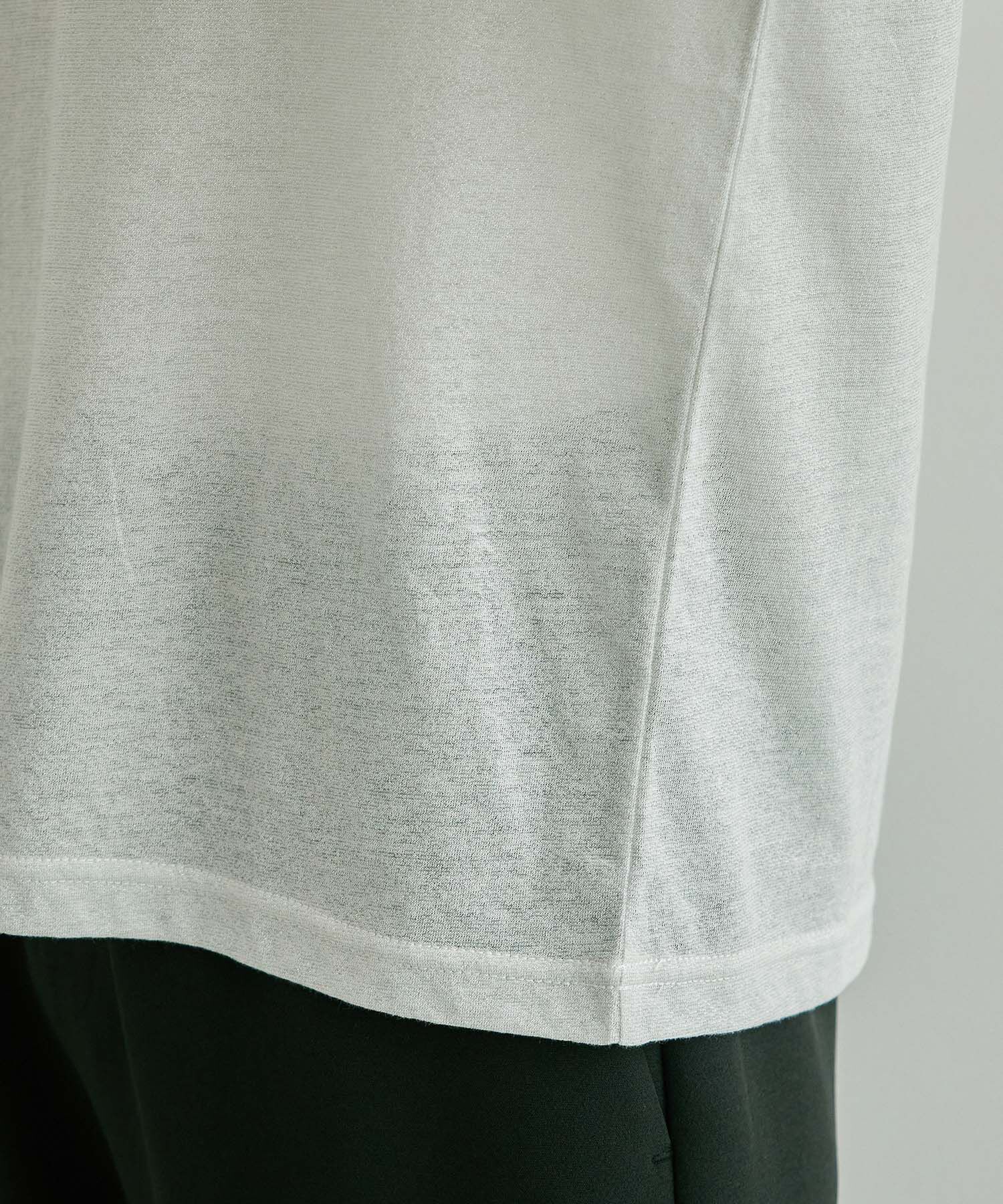 Rope&rsquo;Picnic「シアーラメインナーカットソー」|Tシャツ・カットソー|