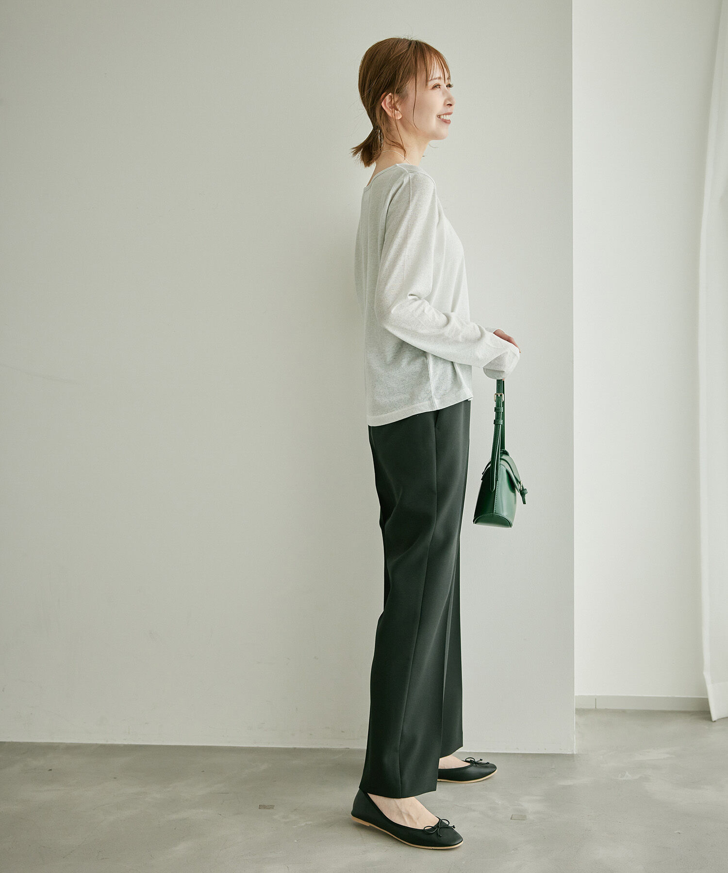 Rope&rsquo;Picnic「シアーラメインナーカットソー」|Tシャツ・カットソー|