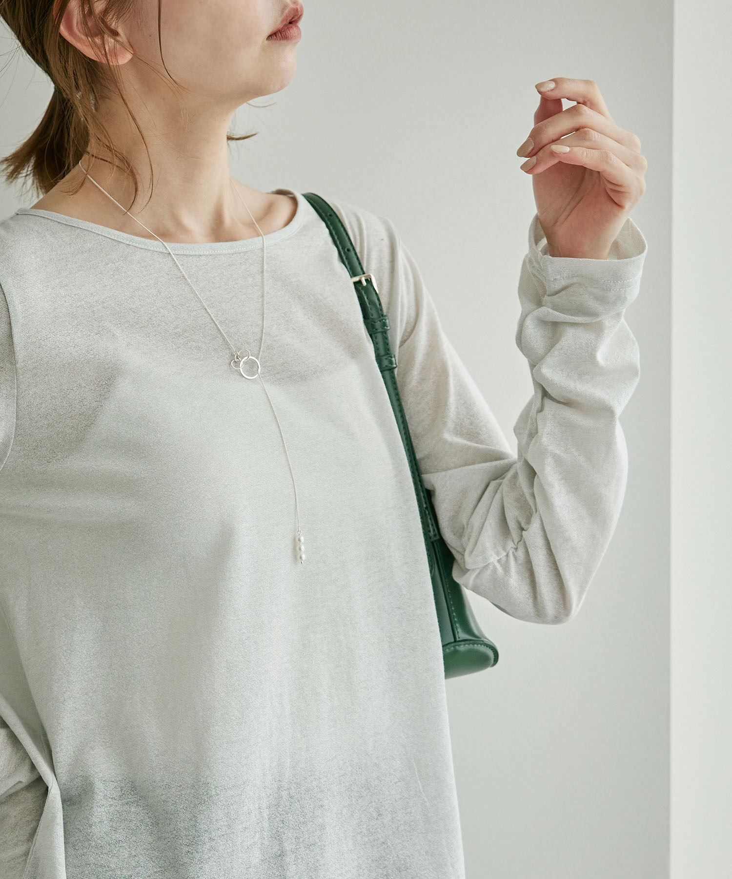 Rope&rsquo;Picnic「シアーラメインナーカットソー」|Tシャツ・カットソー|