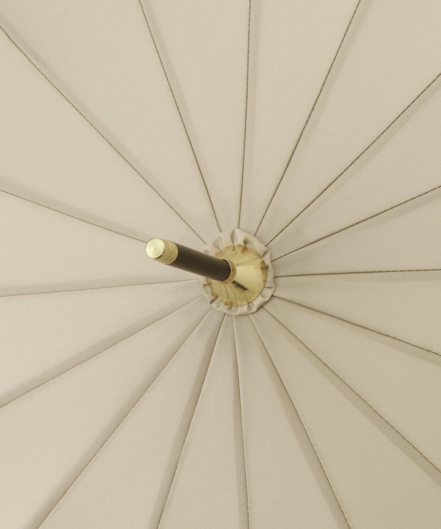 ROPE PICNIC PASSAGE「【Wpc.】晴雨兼用/16本切り継ぎラインロングアンブレラ」|傘|