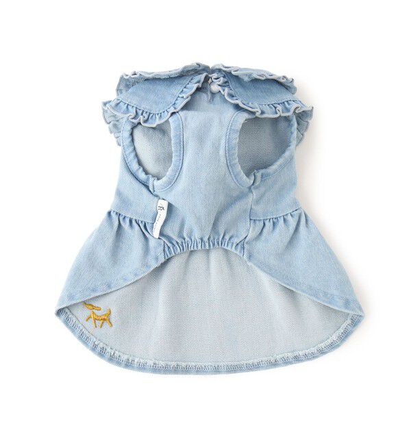 ROPE PICNIC PASSAGE「【DOG】襟付きデニムワンピース」|その他|