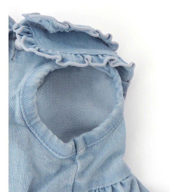 ROPE PICNIC PASSAGE「【DOG】襟付きデニムワンピース」|その他|