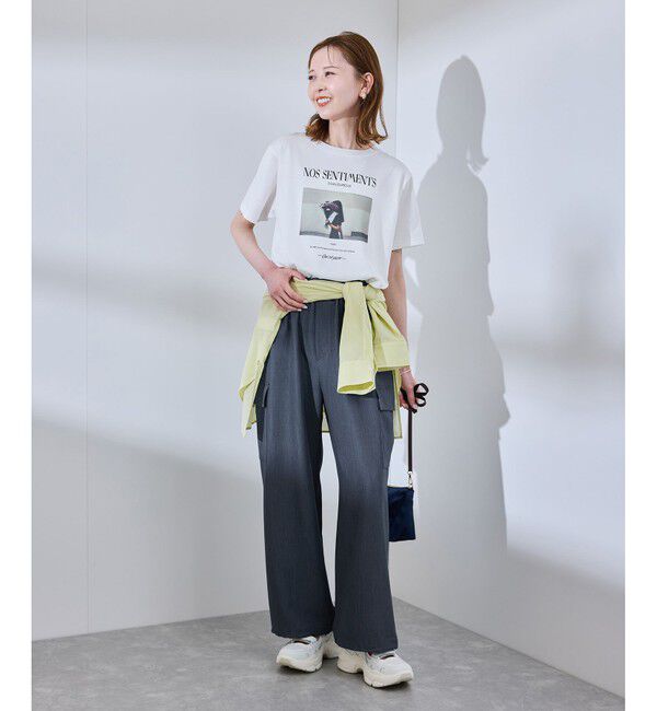 Rope&rsquo;Picnic「【UVカット・接触冷感・イージーケア】イージーカーゴパンツ」|カーゴ|