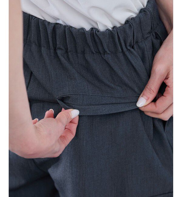 Rope&rsquo;Picnic「【UVカット・接触冷感・イージーケア】イージーカーゴパンツ」|カーゴ|