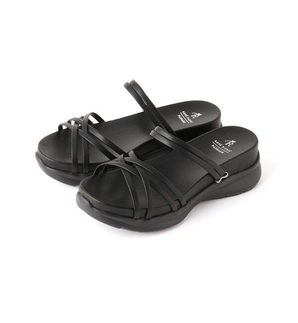 ROPE PICNIC PASSAGE「クロスストリングスライド＆バックスリングサンダル」|サンダル|