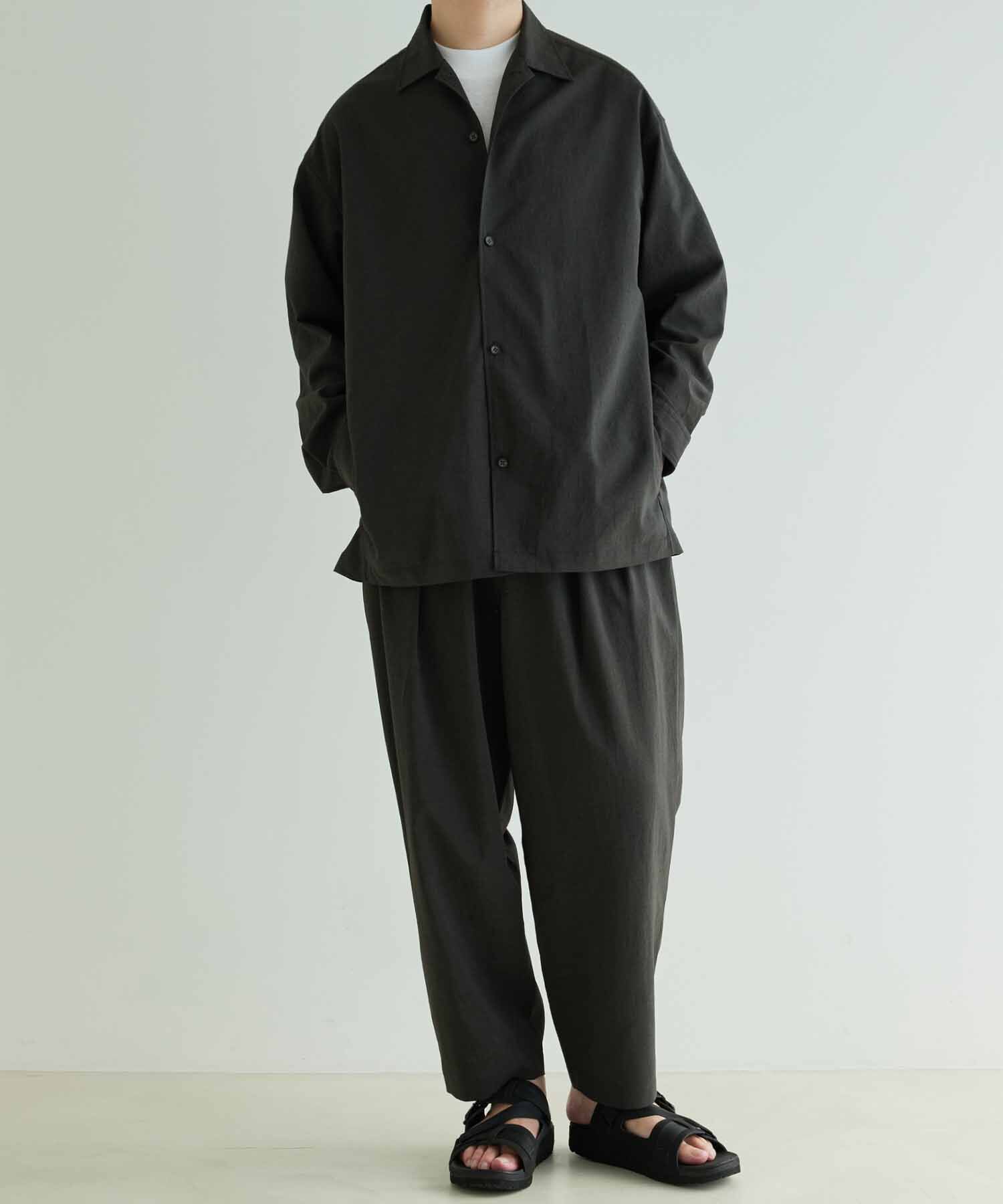 ADAM ET ROPE'「【RIRANCHA/リランチェ】ワイドシルエット シャツジャケット / 速乾 / 冷感 / イージーケア / ユニセックス」|ブルゾン・スタジャン|