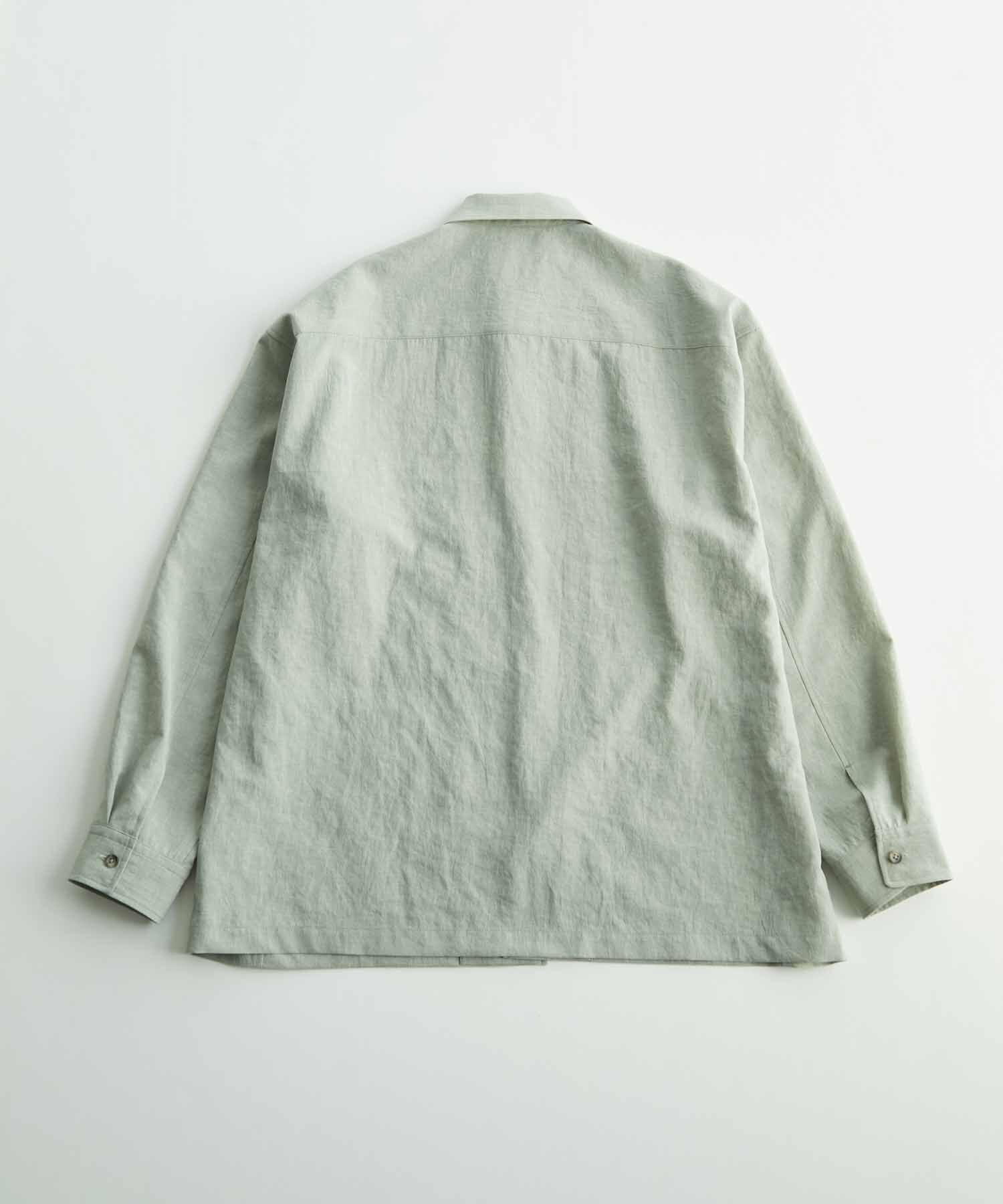 ADAM ET ROPE'「【RIRANCHA/リランチェ】ワイドシルエット シャツジャケット / 速乾 / 冷感 / イージーケア / ユニセックス」|ブルゾン・スタジャン|