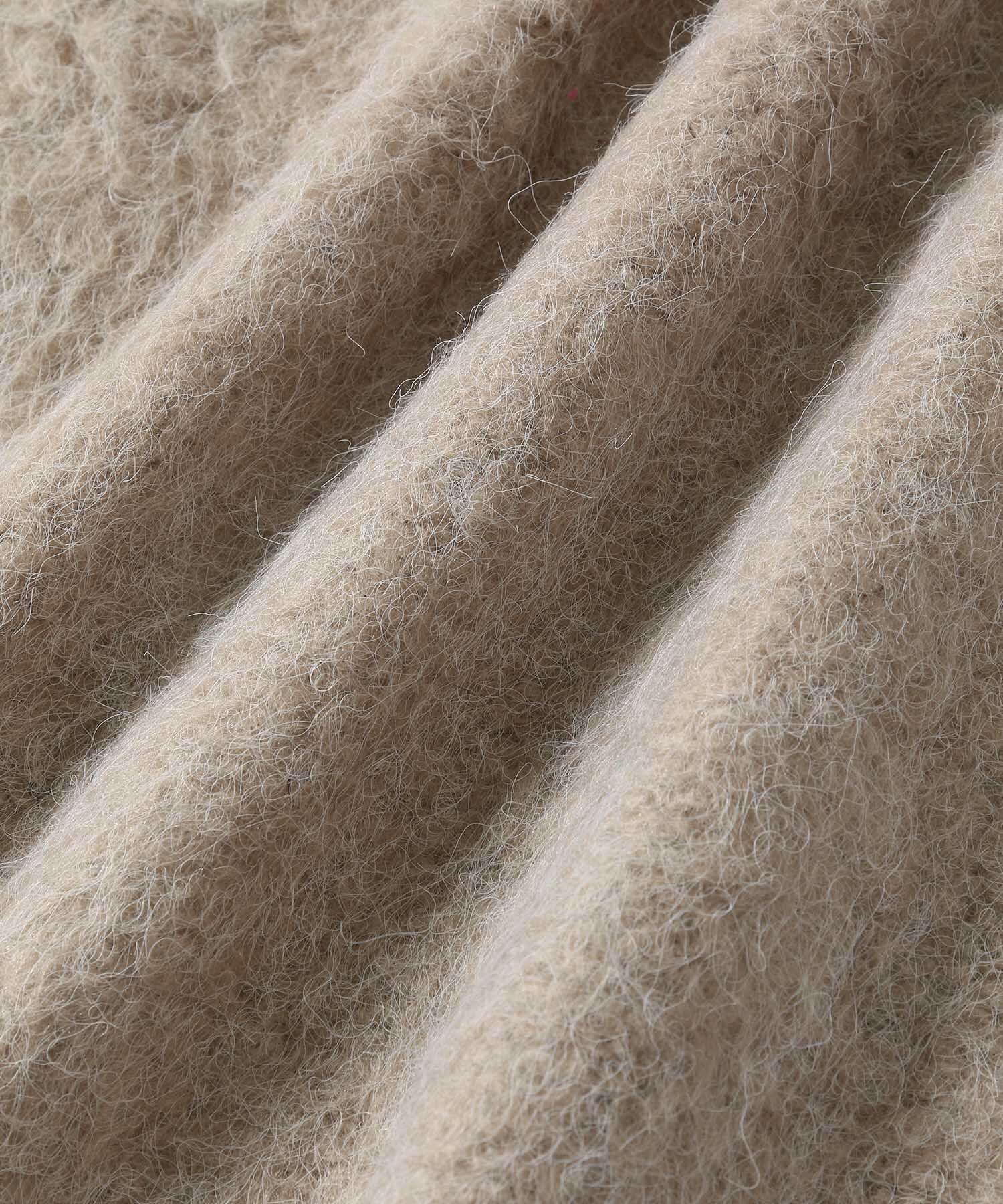 ADAM ET ROPE'「【WEB限定(一部店舗展開あり)】ファーニットミドルカーディガン」|カーディガン|