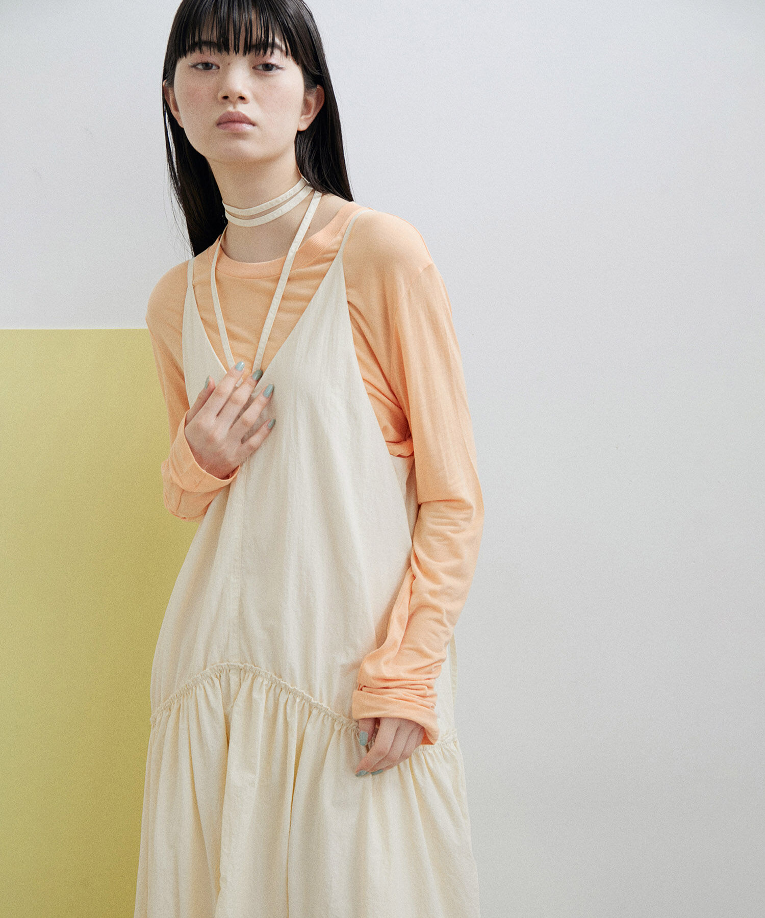 ADAM ET ROPE'「【WEB限定】フレアキャミワンピース」|ワンピース|キナリ(16)