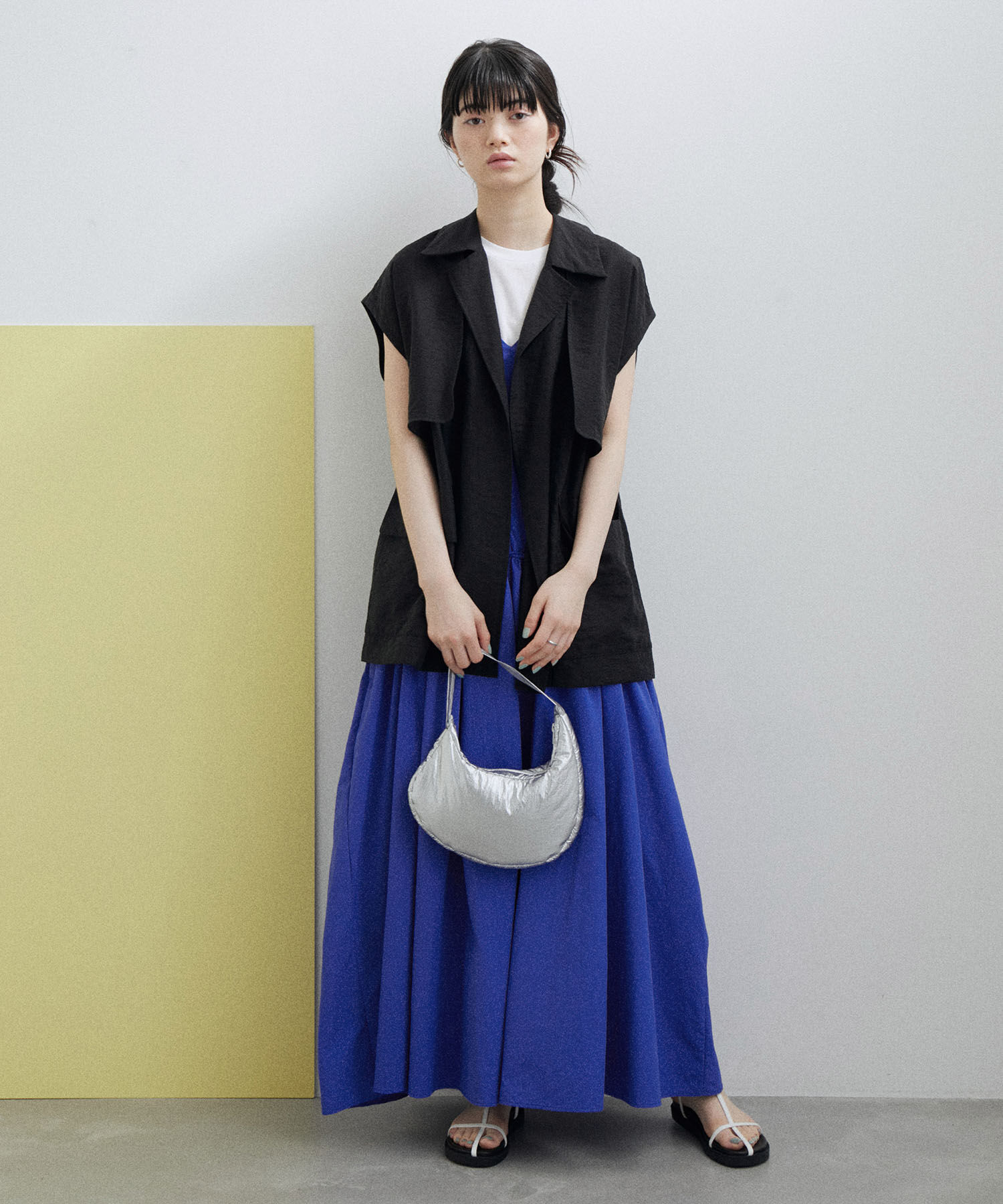 ADAM ET ROPE'「【WEB限定】フレアキャミワンピース」|ワンピース|