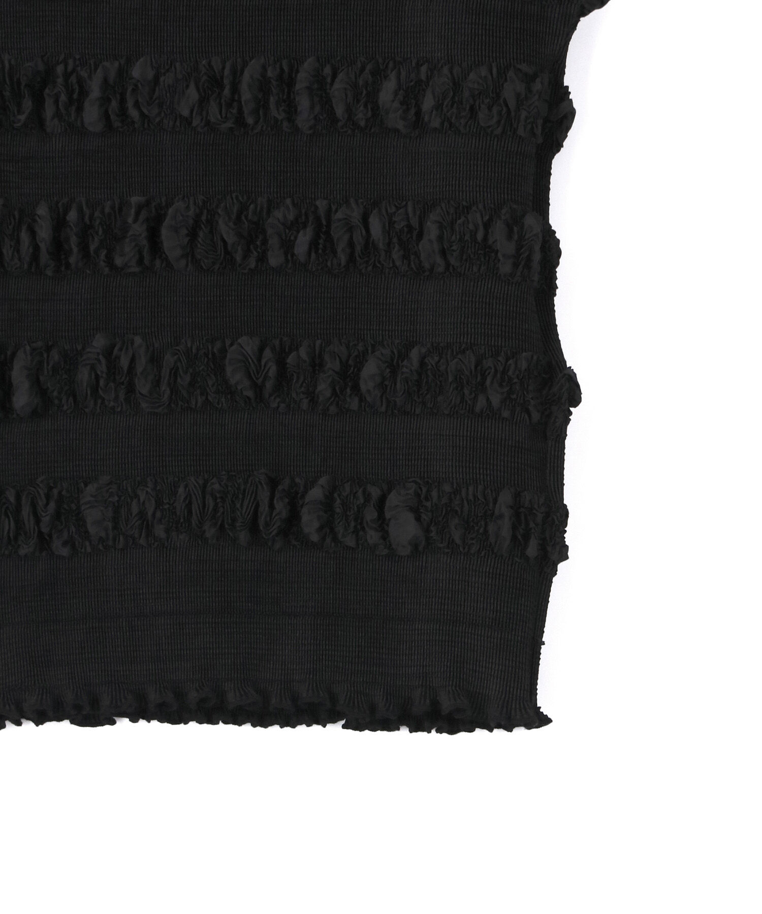 ADAM ET ROPE'「【セットアップ対応】マドレーヌプリーツトップス」|Tシャツ・カットソー|