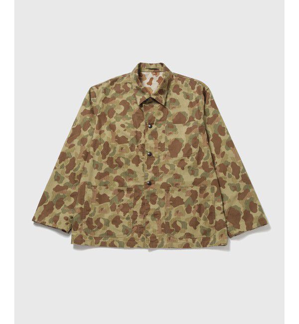 ADAM ET ROPE'「ハンターカモ リバーシブル カバーオール ジャケット」|その他|