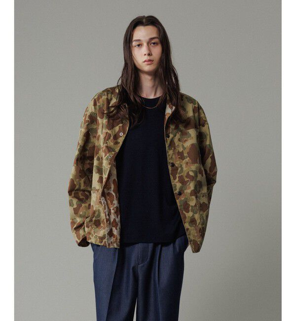 ADAM ET ROPE'「ハンターカモ リバーシブル カバーオール ジャケット」|その他|