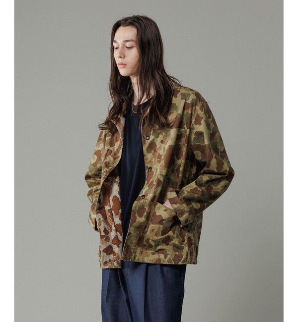 ADAM ET ROPE'「ハンターカモ リバーシブル カバーオール ジャケット」|その他|