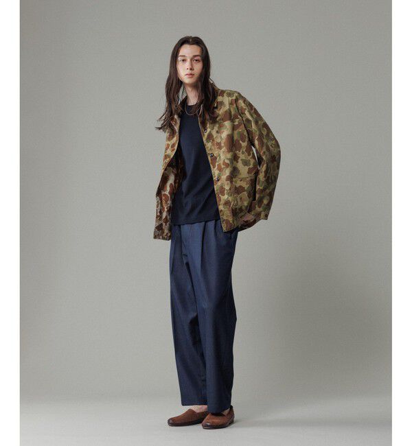 ADAM ET ROPE'「ハンターカモ リバーシブル カバーオール ジャケット」|その他|