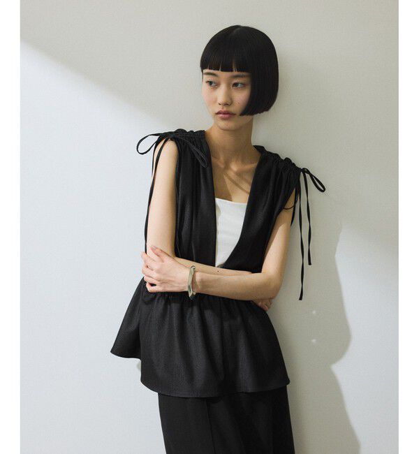 ADAM ET ROPE'「【WEB限定】・【新色追加】ペプラムビスチェ」|その他|