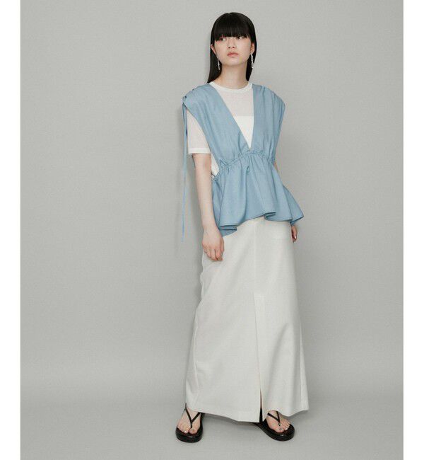 ADAM ET ROPE'「【WEB限定】・【新色追加】ペプラムビスチェ」|その他|