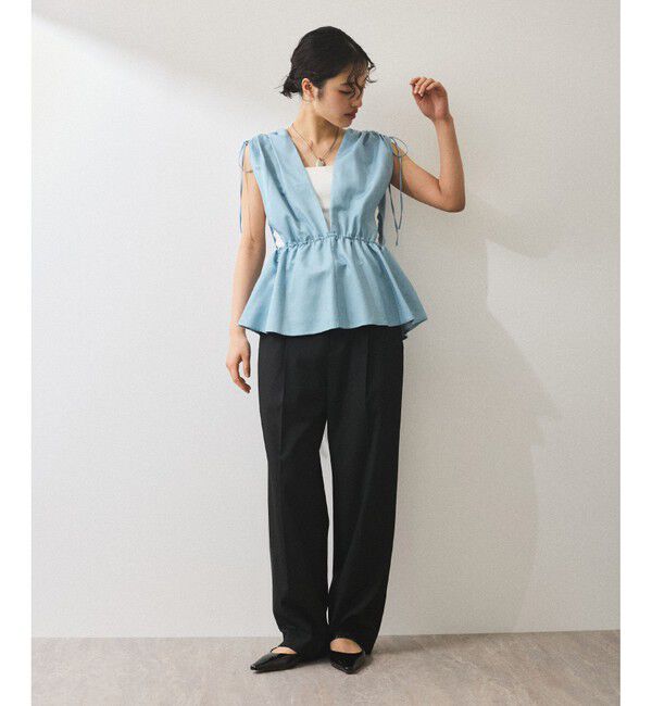 ADAM ET ROPE'「【WEB限定】・【新色追加】ペプラムビスチェ」|その他|