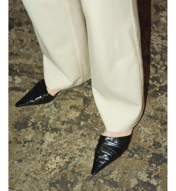 ADAM ET ROPE'「【EMOELLE】ソモウイージーパンツ」|チノ|