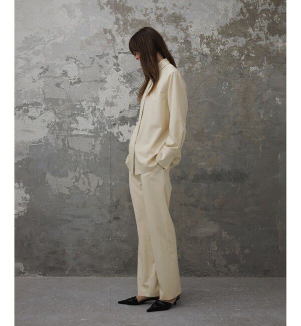 ADAM ET ROPE'「【EMOELLE】ソモウイージーパンツ」|チノ|