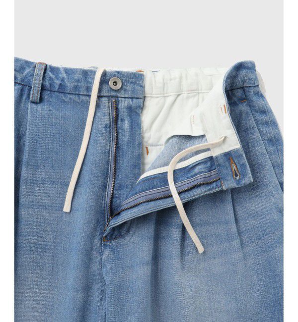 ADAM ET ROPE'「ダメージデニム バギー イージー ショーツ / ADAM ET ROPE' JEANS」|デニム|