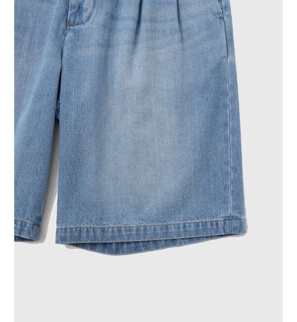 ADAM ET ROPE'「ダメージデニム バギー イージー ショーツ / ADAM ET ROPE' JEANS」|デニム|