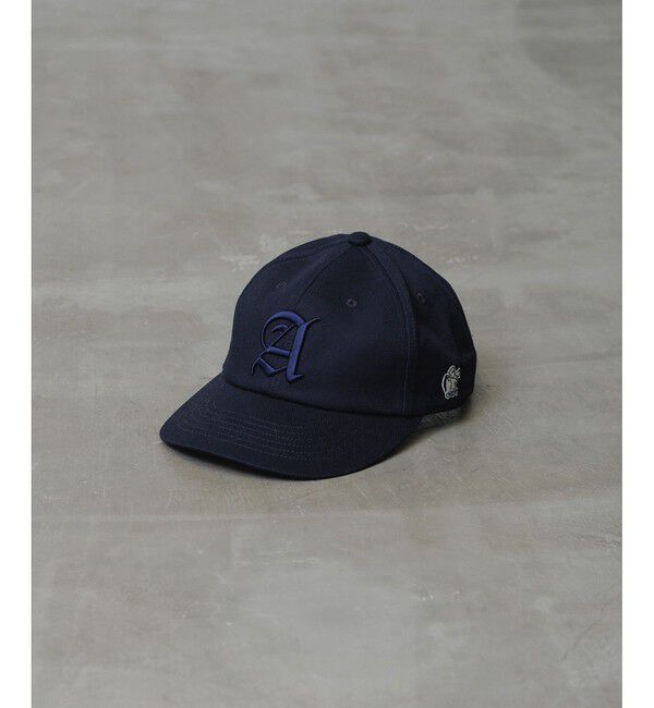 ADAM ET ROPE'「《WEB限定》【LOGAN for ADAM ET ROPE'】5PANEL Cap / ユニセックス」|キャップ・キャスケット|ネイビー(40)
