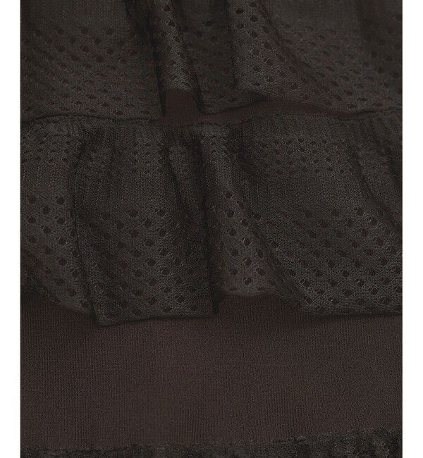 ADAM ET ROPE'「シアーフリルスカート」|スカート|