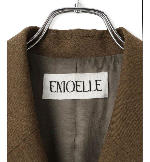 ADAM ET ROPE'「【EMOELLE】ボックスジャケット」|テーラードジャケット|