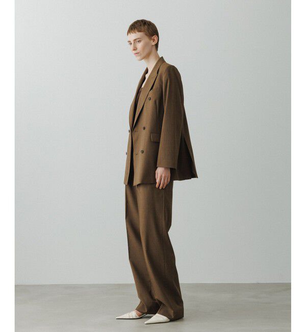 ADAM ET ROPE'「【EMOELLE】ボックスジャケット」|テーラードジャケット|