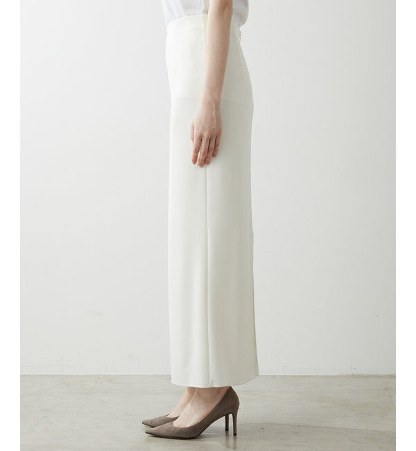  「ジャージーIラインロングスカート」|スカート|