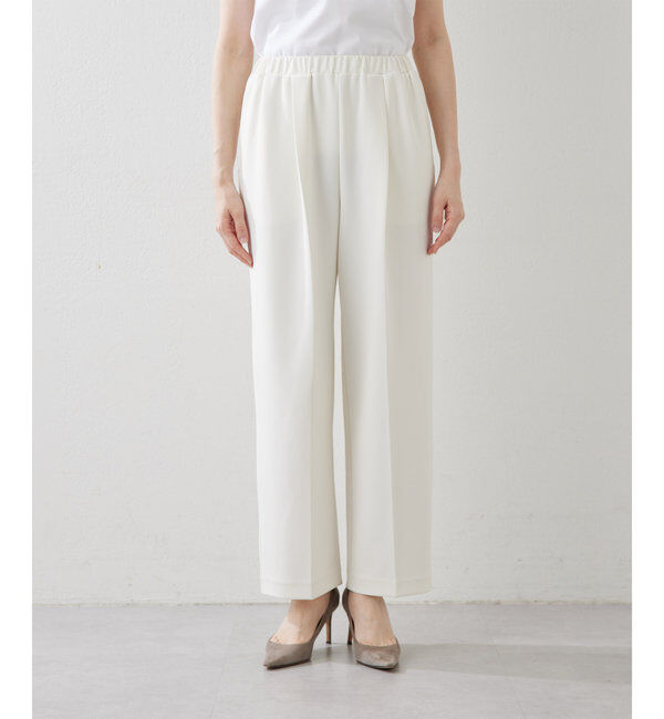  「カットジョーゼットパンツ」|チノ|