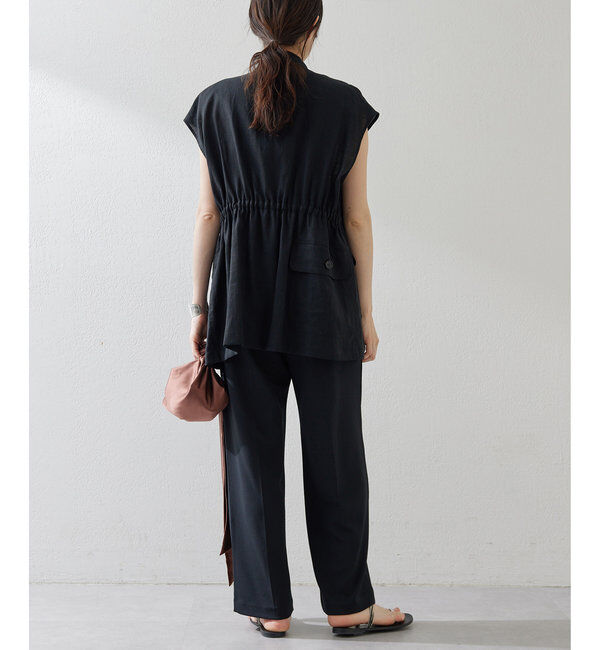  「カットジョーゼットパンツ」|チノ|