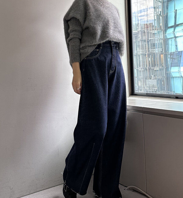  「【累計販売2.４万本】ブルージュデニム」|デニム|