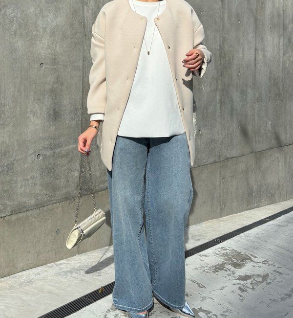 軽くて暖かい】ダンボール×キルティング スムースフィットコート