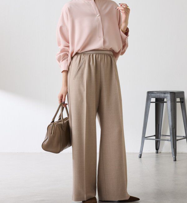  「スキッパーオーバーブラウス」|シャツ・ブラウス|