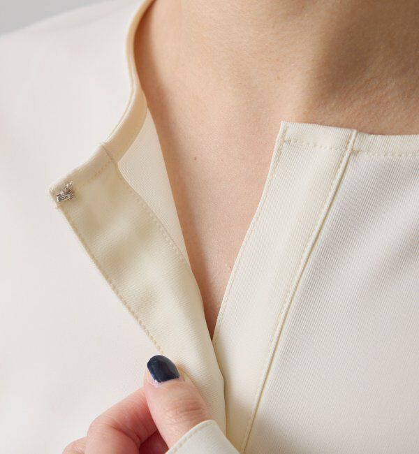  「スキッパーオーバーブラウス」|シャツ・ブラウス|