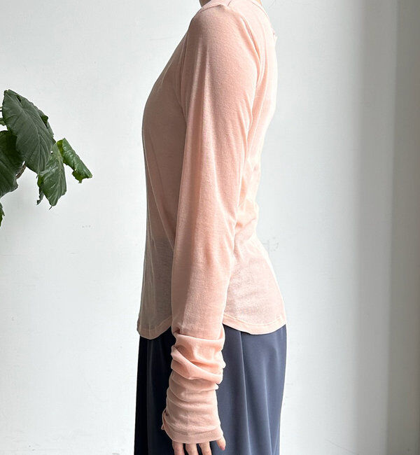  「【新色追加】コットンシアーTEE」|Tシャツ・カットソー|