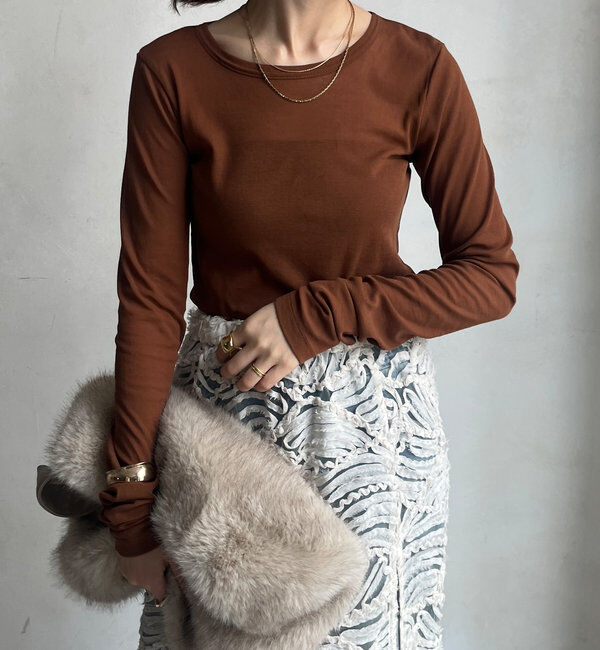  「【新色追加】コットンシアーTEE」|Tシャツ・カットソー|