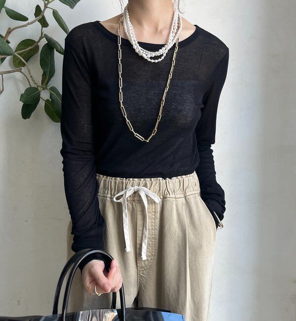  「【新色追加】コットンシアーTEE」|Tシャツ・カットソー|