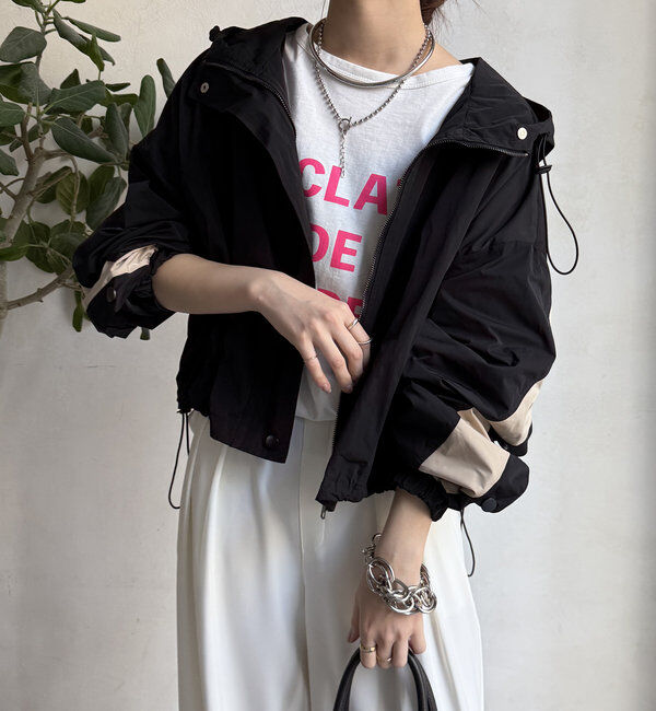  「【WEB限定】切替マウンテンパーカー」|ブルゾン・スタジャン|