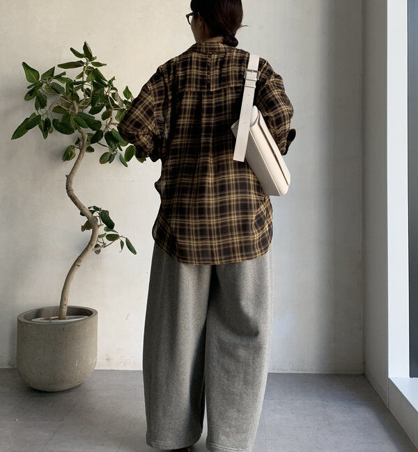  「シアーチェックシャツ」|シャツ・ブラウス|