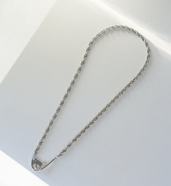  「フックスクリューチェーンネックレス」|ブローチ・コサージュ|