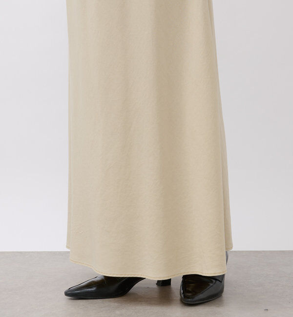  「【セットアップ可】ガーメントダイバイヤススカート」|スカート|