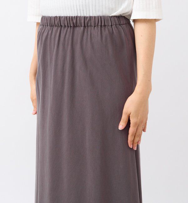  「【セットアップ可】ガーメントダイバイヤススカート」|スカート|