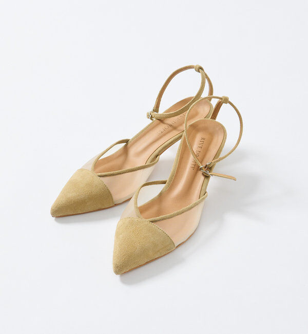  「【トレンド感◎】シアーポインテッドパンプス」|パンプス|