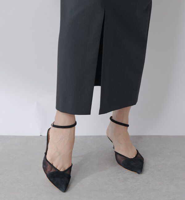  「【トレンド感◎】シアーポインテッドパンプス」|パンプス|